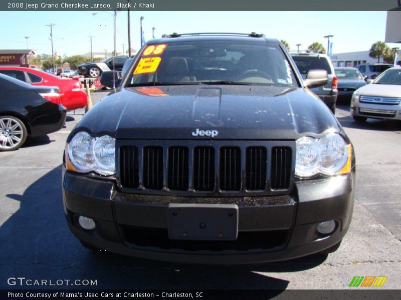 Black / Khaki 2008 Jeep Grand Cherokee Laredo