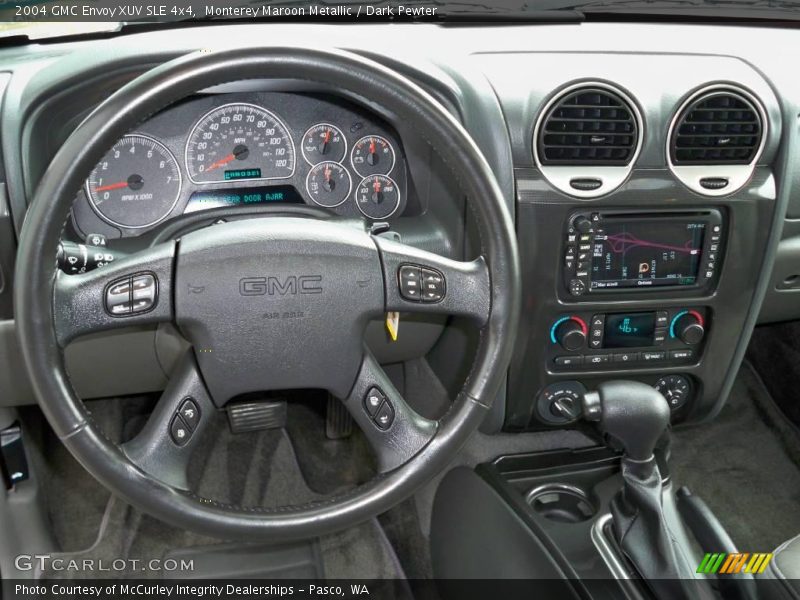 Monterey Maroon Metallic / Dark Pewter 2004 GMC Envoy XUV SLE 4x4