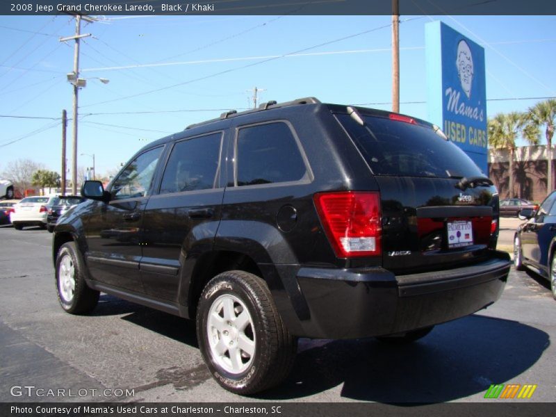 Black / Khaki 2008 Jeep Grand Cherokee Laredo