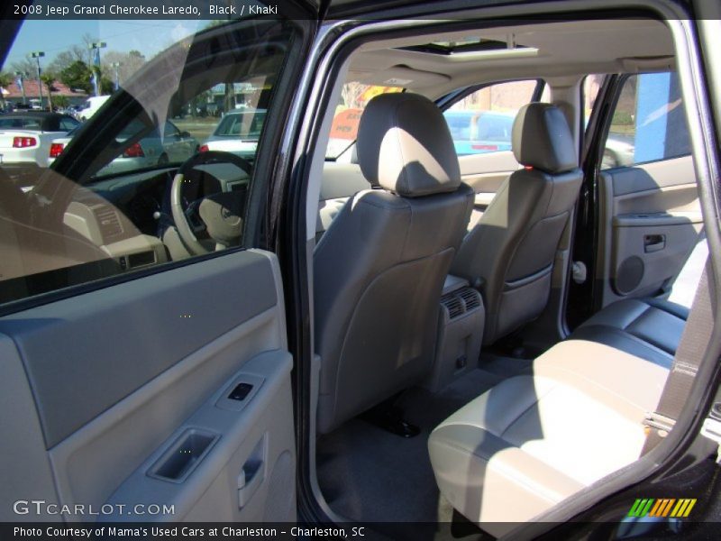 Black / Khaki 2008 Jeep Grand Cherokee Laredo