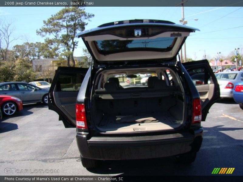Black / Khaki 2008 Jeep Grand Cherokee Laredo
