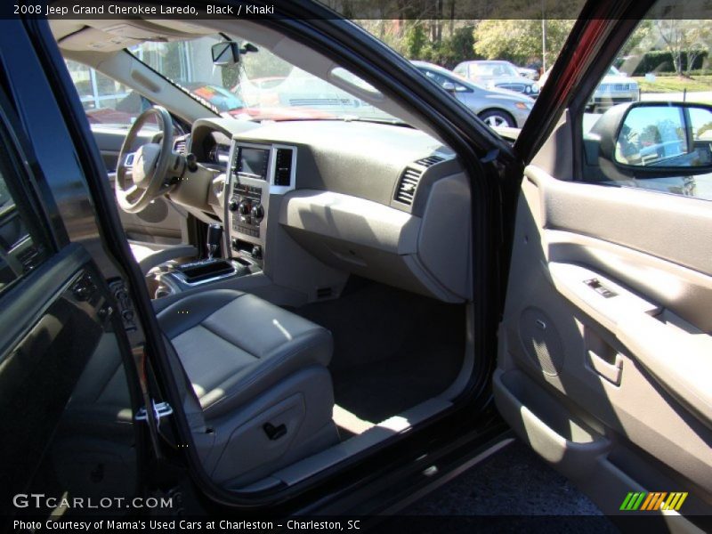 Black / Khaki 2008 Jeep Grand Cherokee Laredo