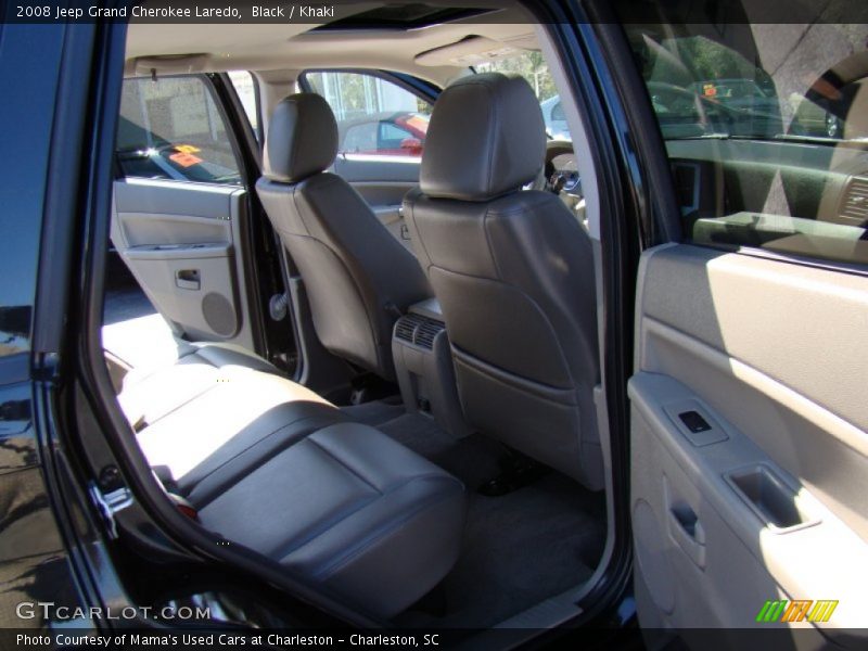 Black / Khaki 2008 Jeep Grand Cherokee Laredo