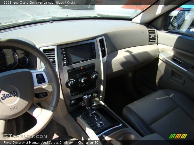 Black / Khaki 2008 Jeep Grand Cherokee Laredo