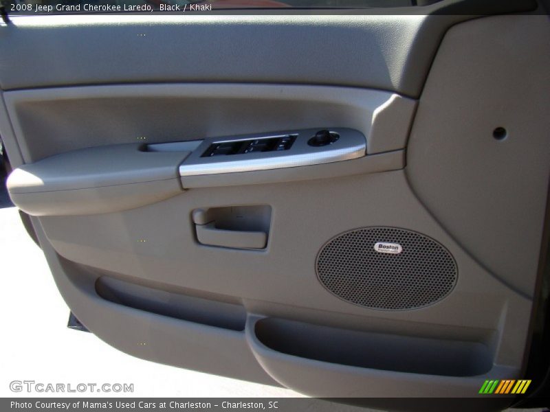 Black / Khaki 2008 Jeep Grand Cherokee Laredo