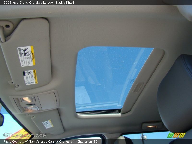 Black / Khaki 2008 Jeep Grand Cherokee Laredo