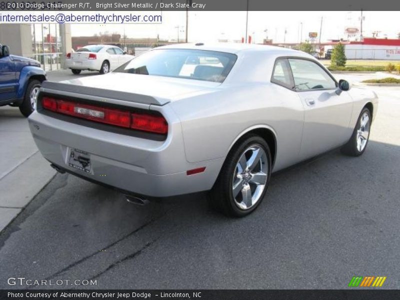 Bright Silver Metallic / Dark Slate Gray 2010 Dodge Challenger R/T