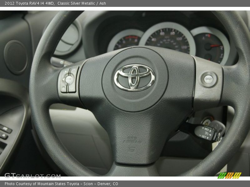 Classic Silver Metallic / Ash 2012 Toyota RAV4 I4 4WD