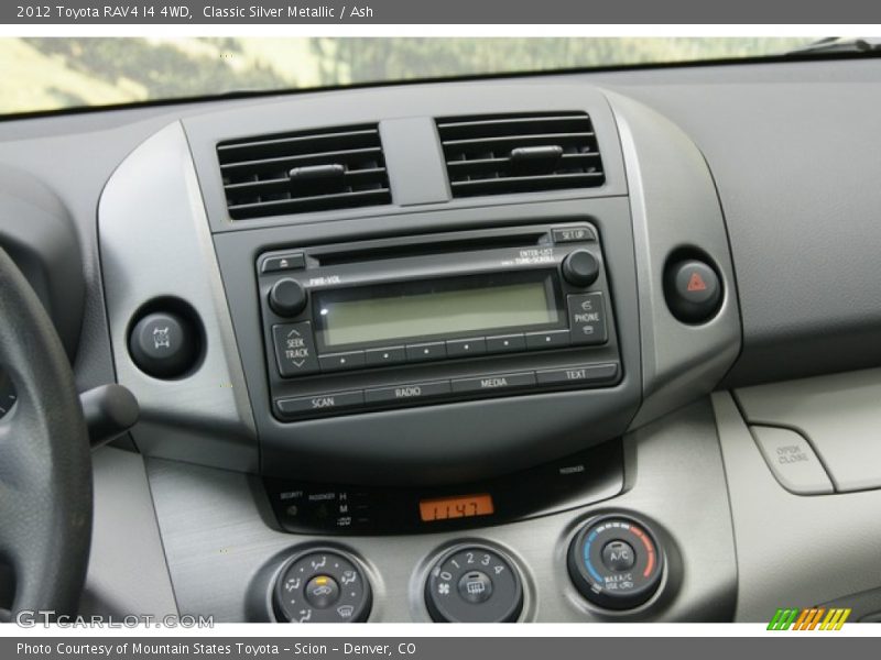 Classic Silver Metallic / Ash 2012 Toyota RAV4 I4 4WD