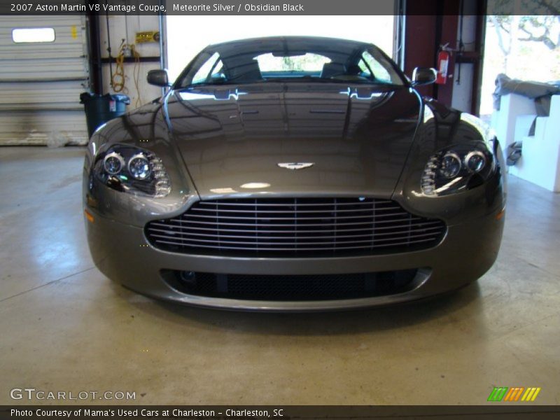 Meteorite Silver / Obsidian Black 2007 Aston Martin V8 Vantage Coupe