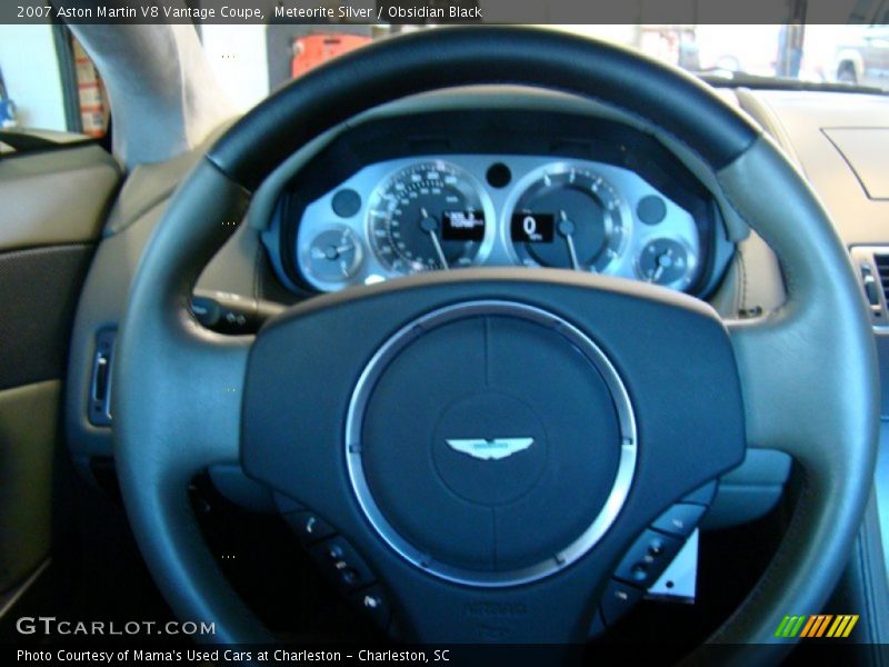 Meteorite Silver / Obsidian Black 2007 Aston Martin V8 Vantage Coupe