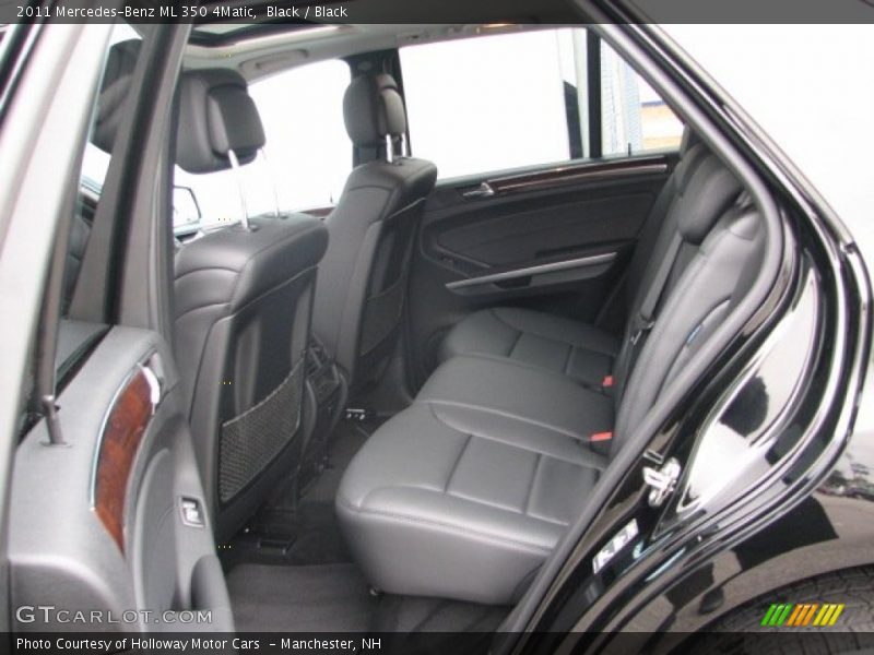 Black / Black 2011 Mercedes-Benz ML 350 4Matic