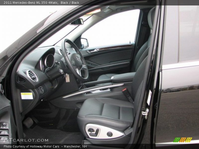 Black / Black 2011 Mercedes-Benz ML 350 4Matic