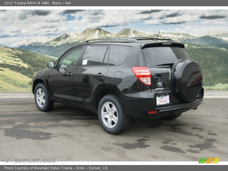 Black / Ash 2012 Toyota RAV4 I4 4WD