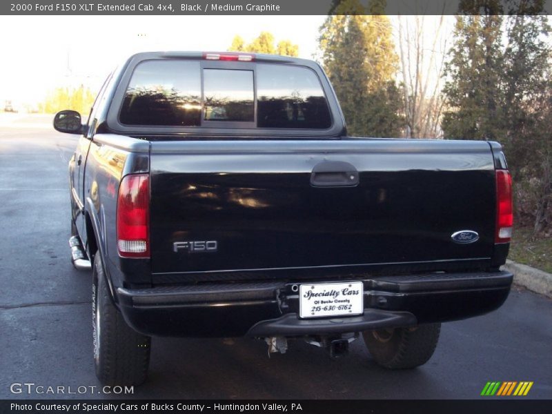 Black / Medium Graphite 2000 Ford F150 XLT Extended Cab 4x4