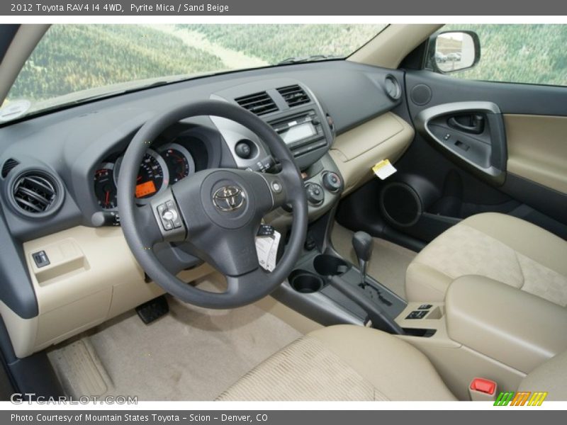 Pyrite Mica / Sand Beige 2012 Toyota RAV4 I4 4WD