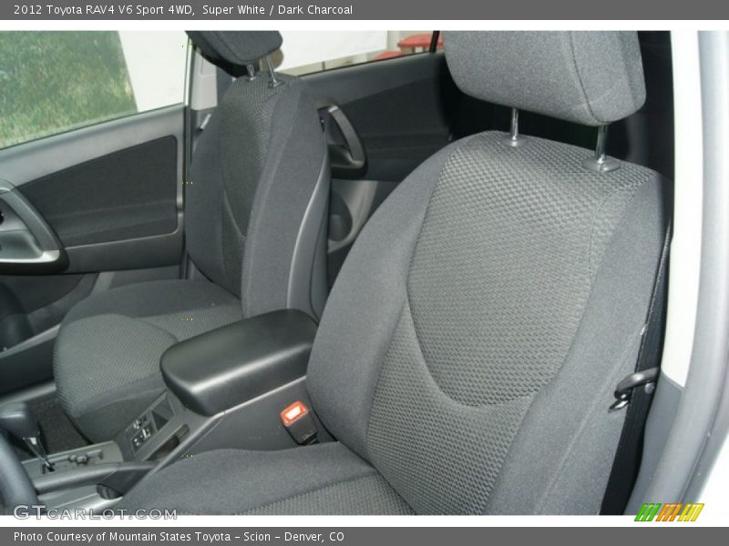 Super White / Dark Charcoal 2012 Toyota RAV4 V6 Sport 4WD