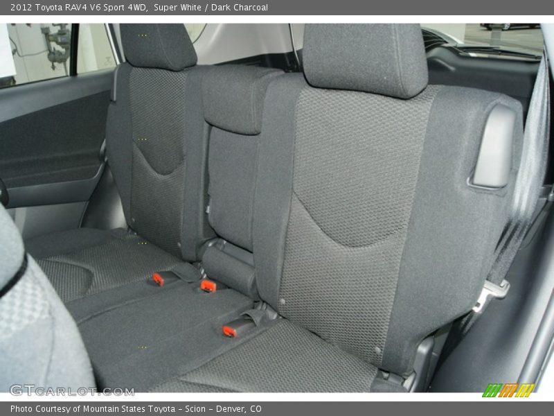 Super White / Dark Charcoal 2012 Toyota RAV4 V6 Sport 4WD