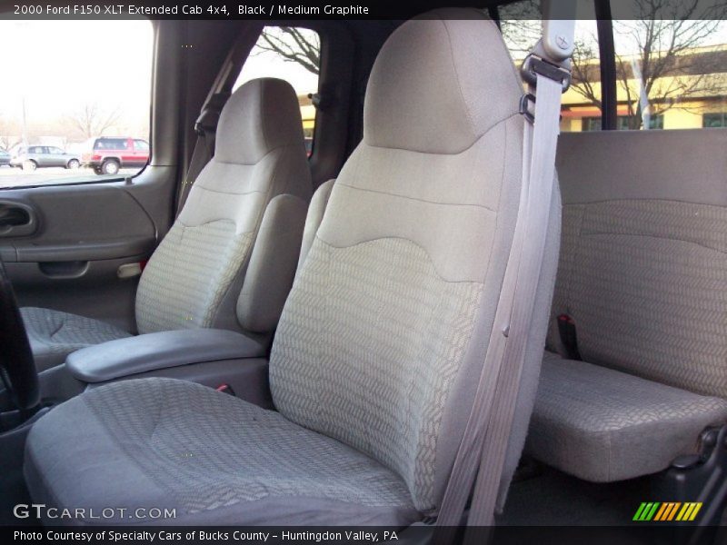 Black / Medium Graphite 2000 Ford F150 XLT Extended Cab 4x4