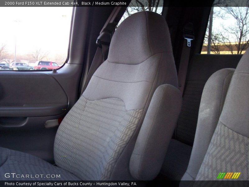 Black / Medium Graphite 2000 Ford F150 XLT Extended Cab 4x4