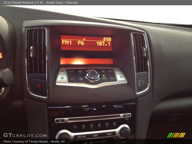 Ocean Gray / Charcoal 2010 Nissan Maxima 3.5 SV