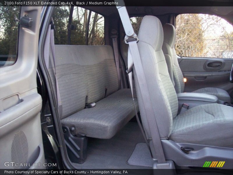 Black / Medium Graphite 2000 Ford F150 XLT Extended Cab 4x4