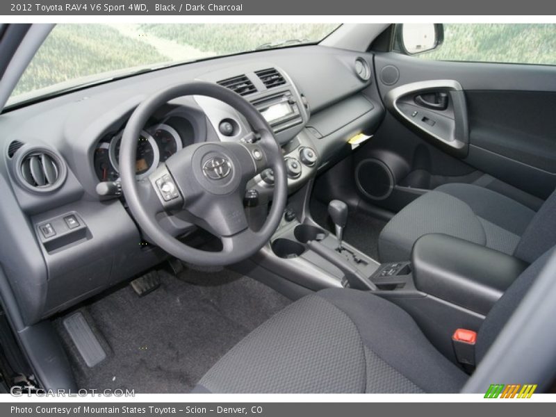  2012 RAV4 V6 Sport 4WD Dark Charcoal Interior