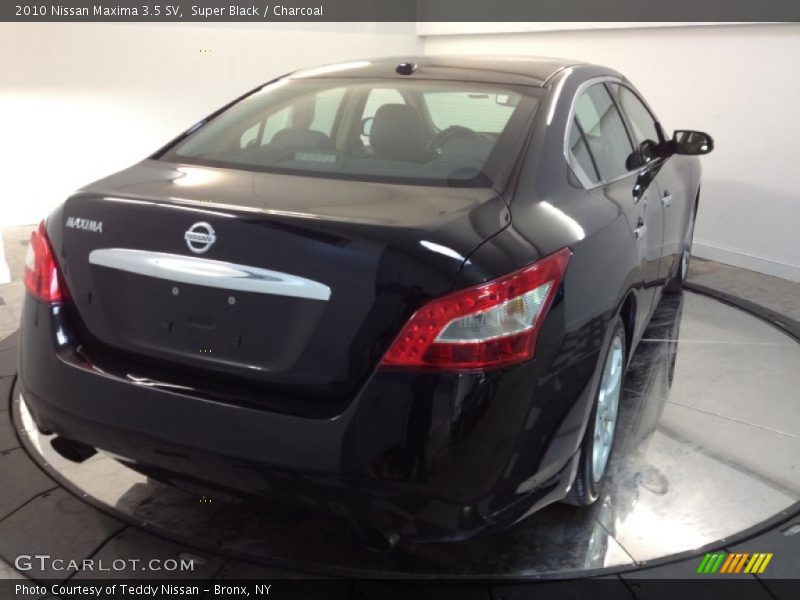 Super Black / Charcoal 2010 Nissan Maxima 3.5 SV