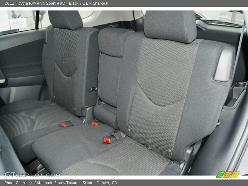 Black / Dark Charcoal 2012 Toyota RAV4 V6 Sport 4WD