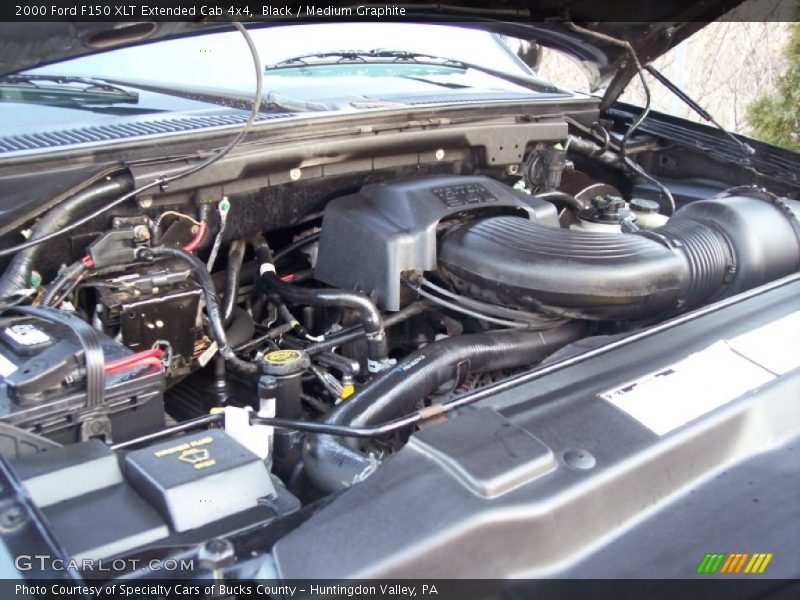 Black / Medium Graphite 2000 Ford F150 XLT Extended Cab 4x4