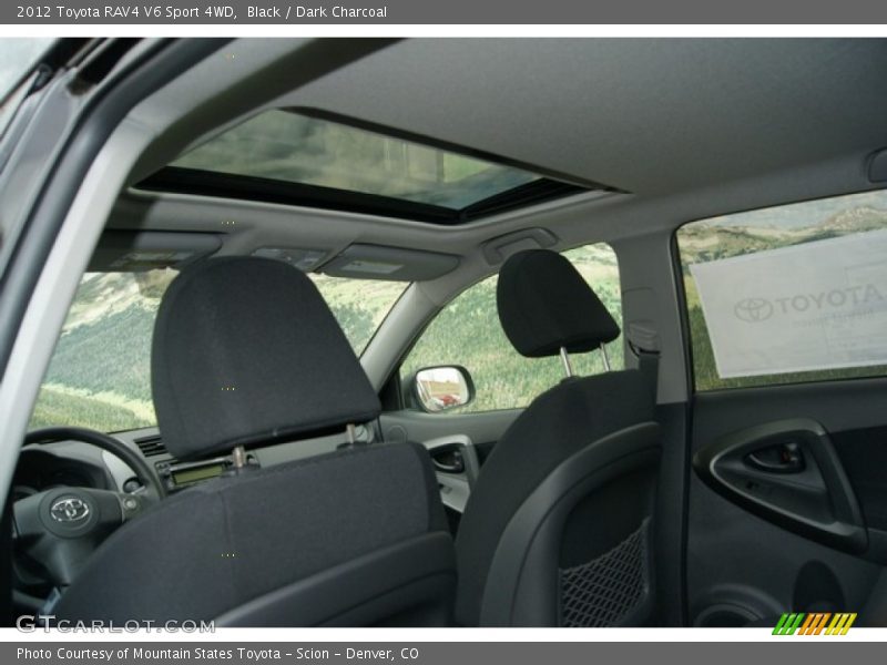 Black / Dark Charcoal 2012 Toyota RAV4 V6 Sport 4WD