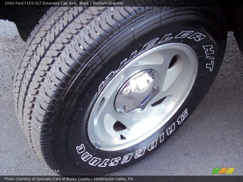 Black / Medium Graphite 2000 Ford F150 XLT Extended Cab 4x4