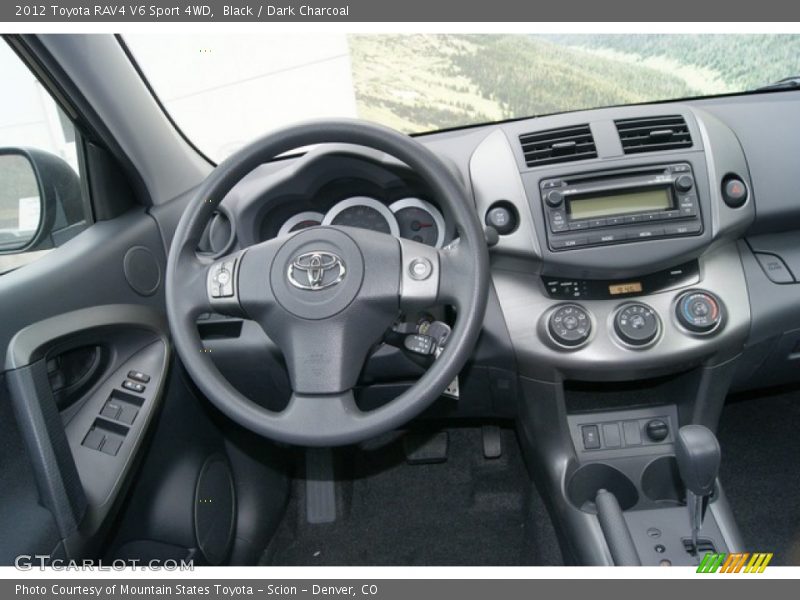 Black / Dark Charcoal 2012 Toyota RAV4 V6 Sport 4WD