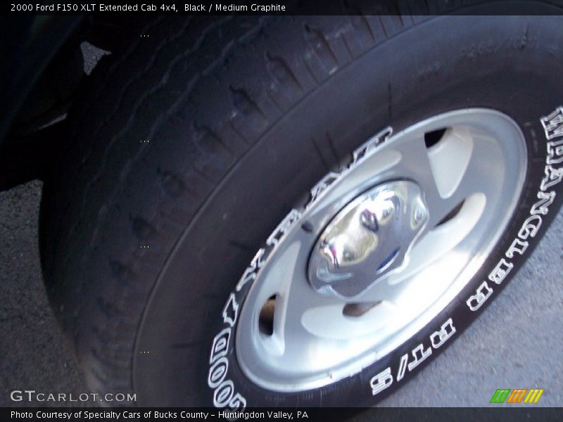 Black / Medium Graphite 2000 Ford F150 XLT Extended Cab 4x4