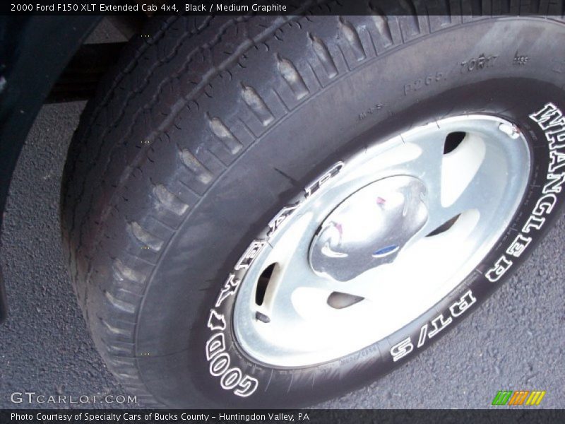 Black / Medium Graphite 2000 Ford F150 XLT Extended Cab 4x4