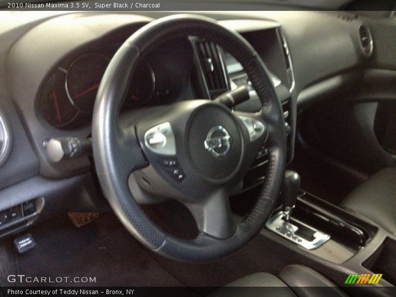 Super Black / Charcoal 2010 Nissan Maxima 3.5 SV