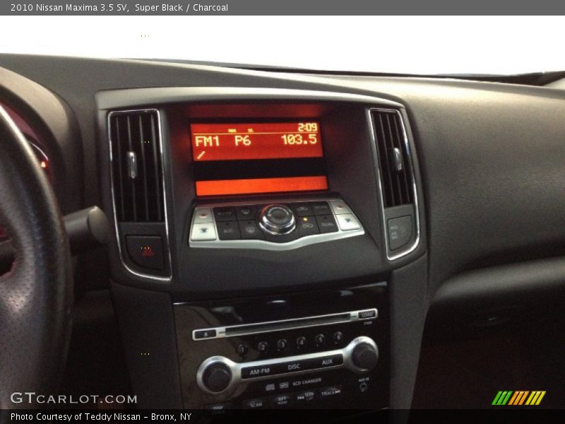 Super Black / Charcoal 2010 Nissan Maxima 3.5 SV