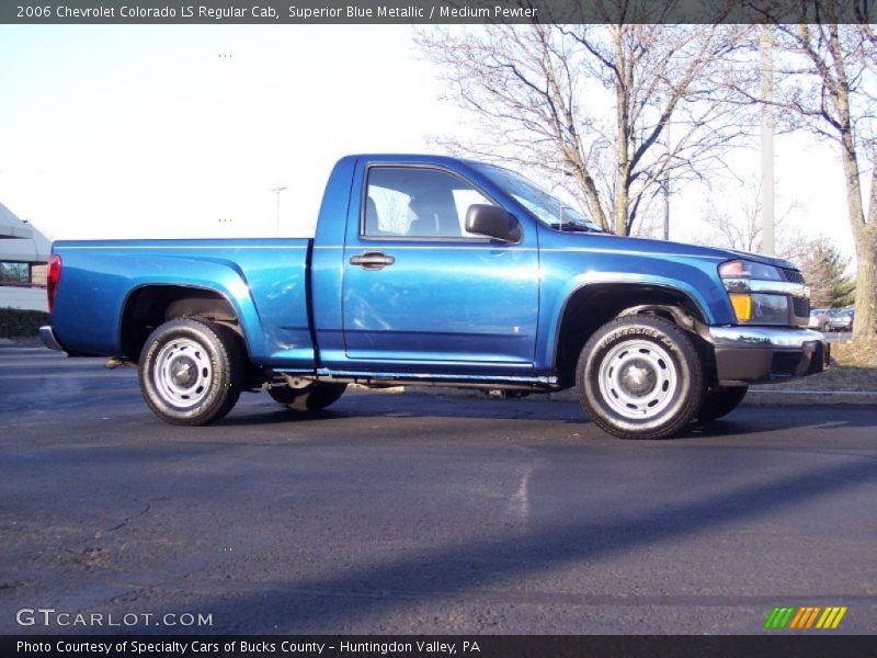 Superior Blue Metallic / Medium Pewter 2006 Chevrolet Colorado LS Regular Cab