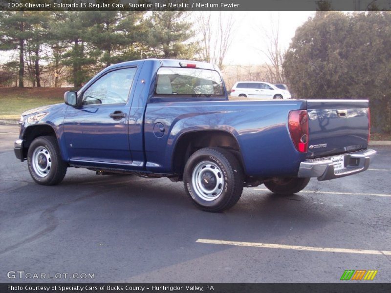 Superior Blue Metallic / Medium Pewter 2006 Chevrolet Colorado LS Regular Cab
