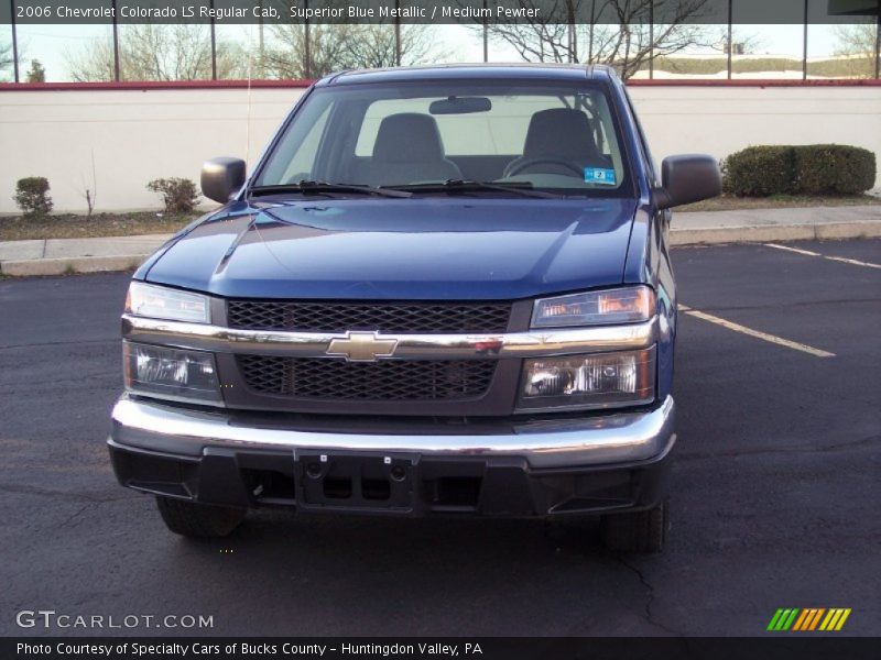 Superior Blue Metallic / Medium Pewter 2006 Chevrolet Colorado LS Regular Cab