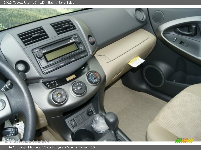 Black / Sand Beige 2012 Toyota RAV4 V6 4WD