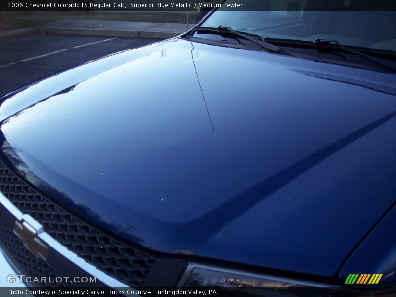 Superior Blue Metallic / Medium Pewter 2006 Chevrolet Colorado LS Regular Cab