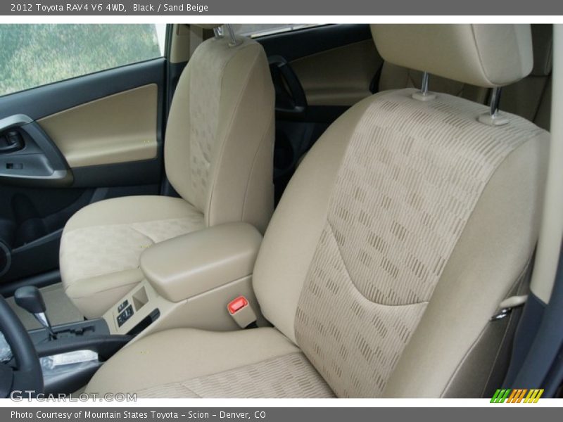 Black / Sand Beige 2012 Toyota RAV4 V6 4WD