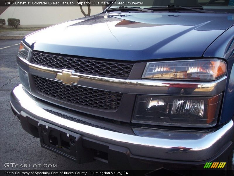 Superior Blue Metallic / Medium Pewter 2006 Chevrolet Colorado LS Regular Cab