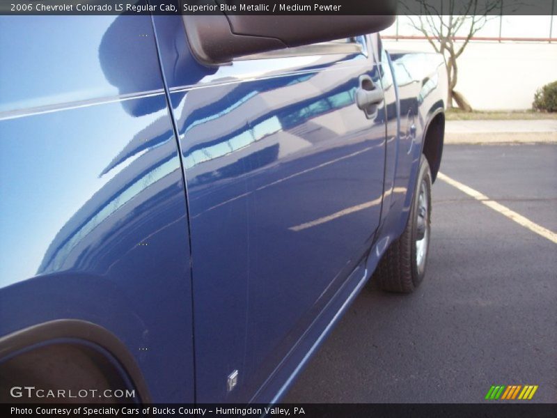 Superior Blue Metallic / Medium Pewter 2006 Chevrolet Colorado LS Regular Cab