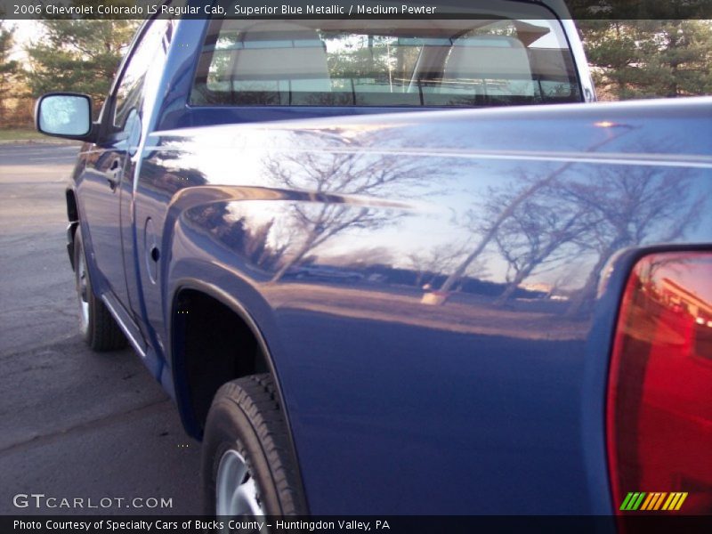 Superior Blue Metallic / Medium Pewter 2006 Chevrolet Colorado LS Regular Cab