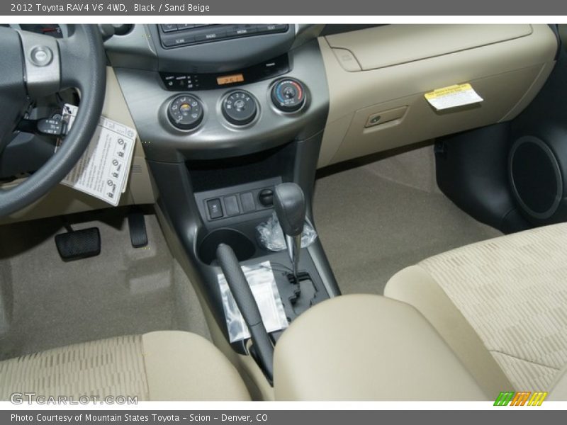 Black / Sand Beige 2012 Toyota RAV4 V6 4WD