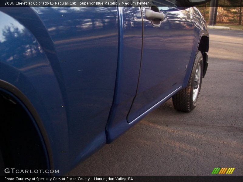 Superior Blue Metallic / Medium Pewter 2006 Chevrolet Colorado LS Regular Cab