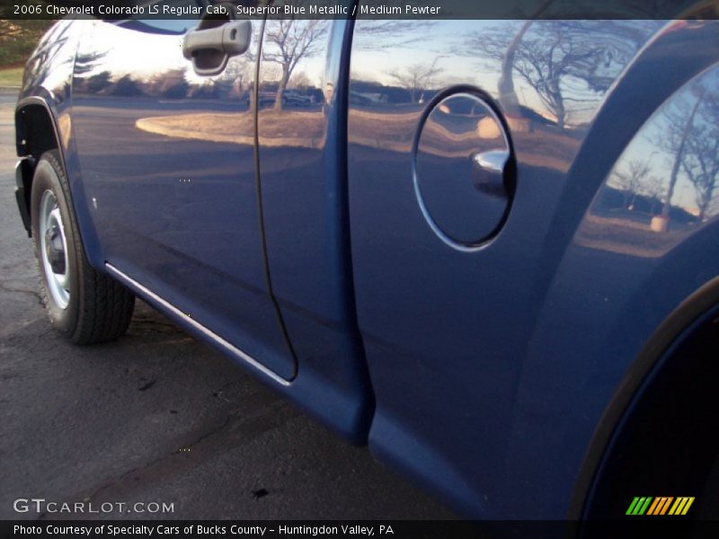 Superior Blue Metallic / Medium Pewter 2006 Chevrolet Colorado LS Regular Cab