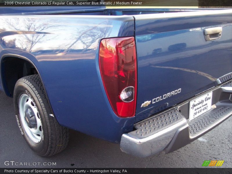 Superior Blue Metallic / Medium Pewter 2006 Chevrolet Colorado LS Regular Cab